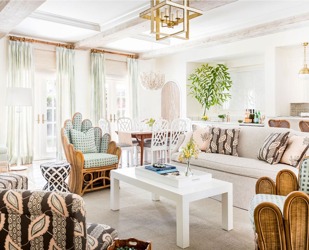 Light and airy living room.